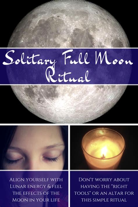 Full moon ritual wicca